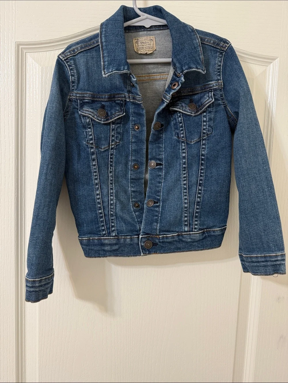 Ralph Lauren Kids Denim Jacket in Classic Blue